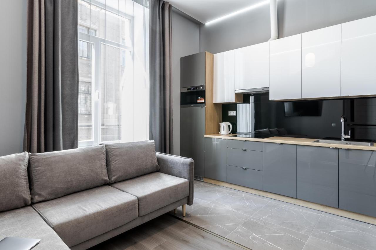 Inshiapartments On Popovycha Str ลวีฟ ภายนอก รูปภาพ